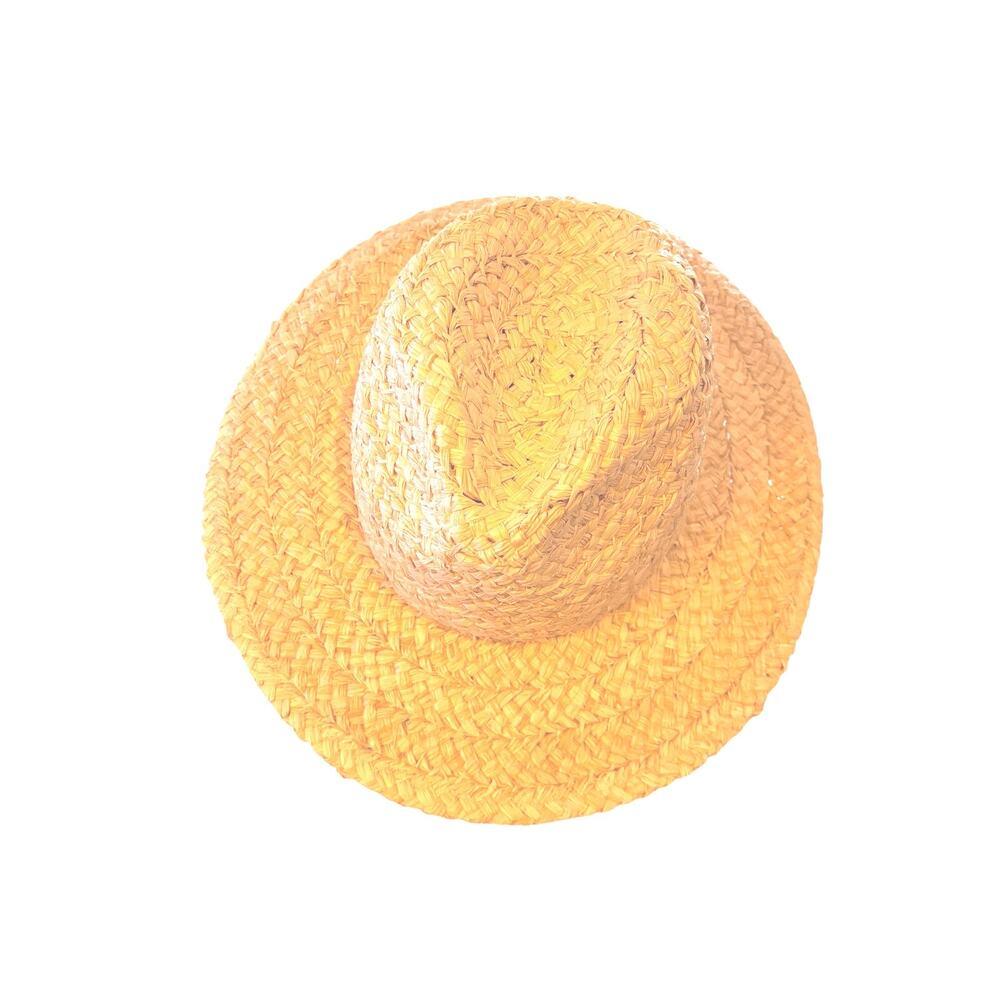 Will + Bear Uni-Sex River Sand Raffia Straw Hat Medium Sustainable Boho Sun Hat - Picture 3 of 9